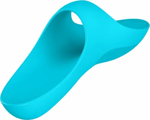 satisfyer teaser - miniaturowy wibrujący masażer na palec, silikonowy na Arena.pl