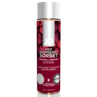 system jo h2o lubrykant wodny raspberry sorbet 120ml, smak malinowy