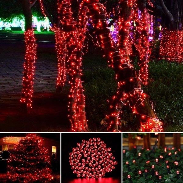KURTYNA SOPLE 100 LED GNIAZDO IP44 CZERWONA zdjęcie 6