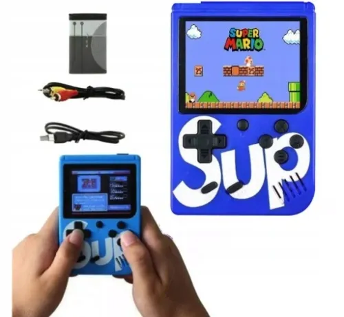 MINI PRZENOŚNA KONSOLA RETRO GRA 400 W 1 GAMEBOY SUPER CENA na Arena.pl