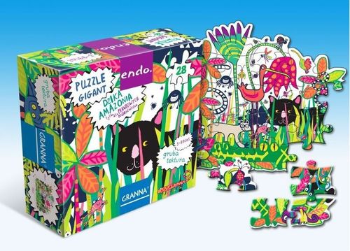 Granna Puzzle 28 elementów, Dzika Amazonia na Arena.pl
