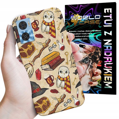 ETUI CASE DO MOTOROLA MOTO E22 / E22i - WZORY DLA FANÓW ŚWIATA MAGII na Arena.pl