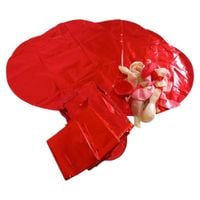 dekoracja urodzinowa 24 czerwona balony