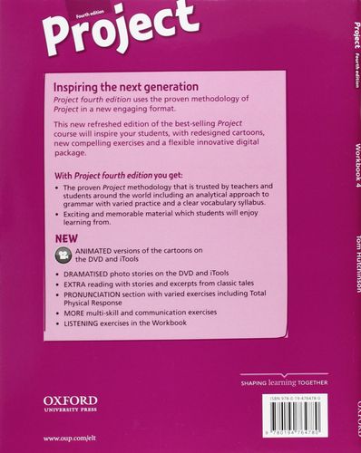 Project 4 4th Edition Workbook + CD Oxford na Arena.pl