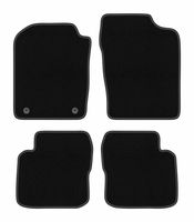 Dywaniki samochodowe welurowe BASIC czarne Daihatsu Cuore VII L276 2007-