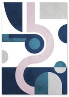 Plakat geometria abstrakcja 40x50 cm