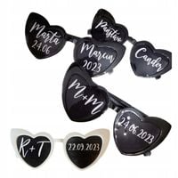 Naklejki na okulary wesele ślub x20