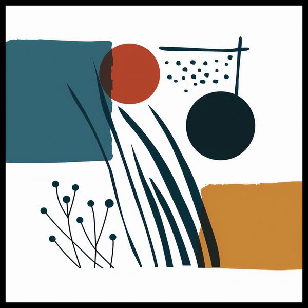 Plakat 80x80cm Przerys nad Treścią zdjęcie 2