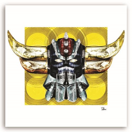 Obraz na płótnie - Canvas, Głowa robota 60x60 na Arena.pl
