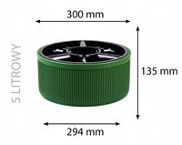 stojak choinkowy eko donica 5l pod choinkę