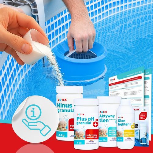 Chemia do Basenu Jacuzzi SPA Zestaw Chemii Basenowej z Tlenem Aktywnym na Arena.pl