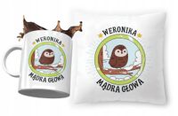 Zestaw Dla Weroniki Poduszka + Kubek Dla Dziecka Z Nadrukiem Ze Zdjęciem