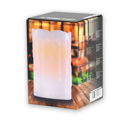 DecoKing Świeca LED BIAŁY  12,5cm na Arena.pl