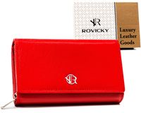 portfel damski skórzany r-d1520-ncd-2671 red