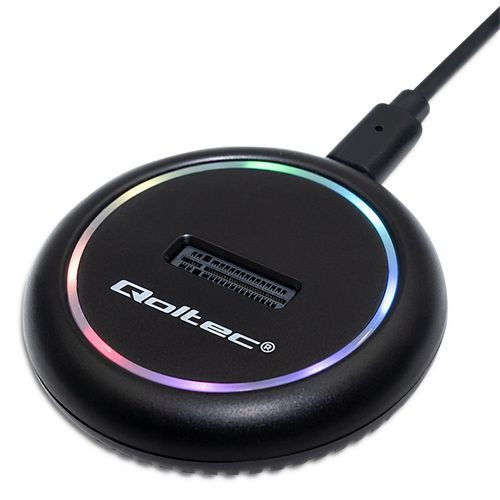 Qoltec Stacja dokująca dysków SSD M.2 | NVMe | SATA |  USB-C | 2TB na Arena.pl