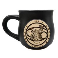 Kubek Ceramiczny 300 ml ze Znakiem Zodiaku Rak – Rękodzieło