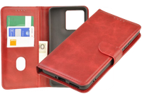 Etui portfel Wallet do Motorola Edge 70 czerwony
