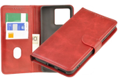 Etui portfel Wallet do Motorola Edge 70 czerwony