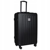 WALIZKA DUŻA PASO CZARNA LEKKA PODRÓŻ WAKACJE ABS