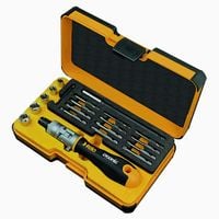 zestaw bitów i nasadek z grzechotką felo ergonic k-box 20cz. - l/fl06072006