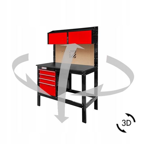 Wielozadaniowy stół roboczy warsztatowy szafka narzędziowa do warsztatu na Arena.pl