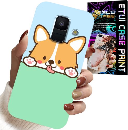 ETUI DO SAMSUNG A6 2018 - SŁODKI PIESEK WZORY Z BAJEK POKROWIEC na Arena.pl