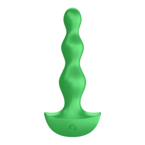 satisfyer lolli plug 2 green - wibrująca wtyczka silikonowa, 12 trybow na Arena.pl