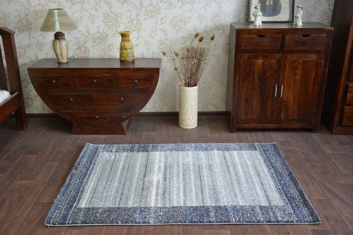 Dywan SAMPLE SUPER LOFTY 2585 grey/d.blue na Arena.pl
