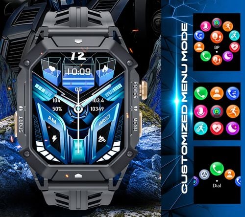 smartwatch męski rubicon rncf24-2 grey na Arena.pl