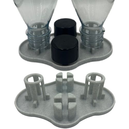 Ociekacz Na Dwie 2 Butelki Do Saturatora SODASTREAM Uchwyt Stojak Marmurowy na Arena.pl