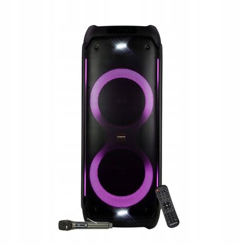 Głośnik Bluetooth Karaoke Manta Przenośny Athos Mikrofon USB Power Audio na Arena.pl