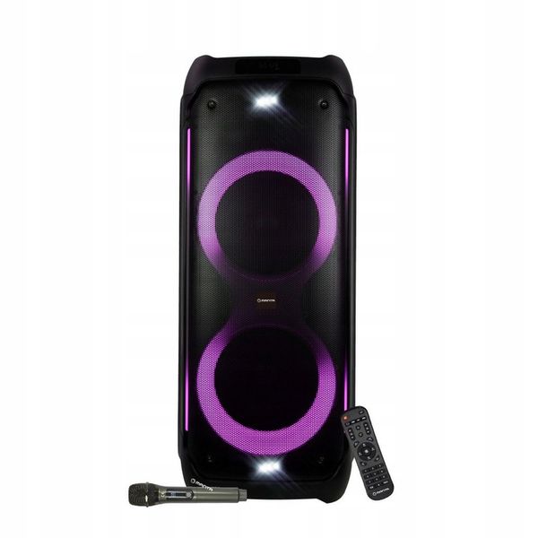 Głośnik Bluetooth Karaoke Manta Przenośny Athos Mikrofon USB Power Audio zdjęcie 5
