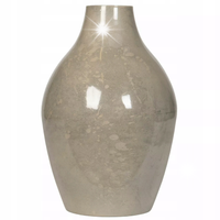 DUŻY WAZON 32cm na kwiaty tulipany metalowy skandynawski do salonu ozdoba