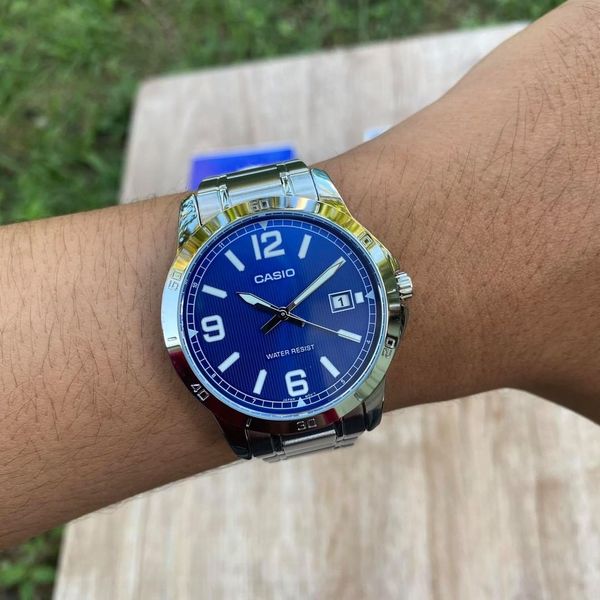 ZEGAREK MĘSKI CASIO MTP-V004D-2B (zd047g) + BOX zdjęcie 7