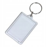 Brylok brelok do kluczy na zdjęcie akrylowy ramka