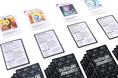 Imprezowa gra towarzyska dla dorosłych - Odjechane Jednorożce Bez cenzury na Arena.pl