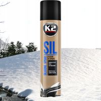 K2 SILIKON DO USZCZELEK W SPAYU 300ml KONSERWACJA ZABEZPIECZENIE USZCZELKI