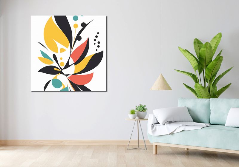 Obraz 100x100cm Radosny Bujak zdjęcie 2