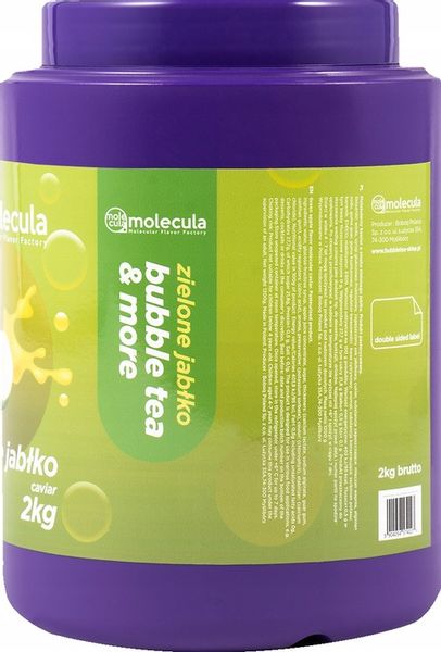 Kulki do Bubble Tea Molekularny Kawior 2 KG JABŁKO zdjęcie 2