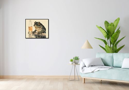 Plakat 60x50cm Refleksje Błotniaka na Arena.pl