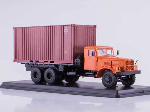 KRAZ-257B1 Container Truck (orange) na Arena.pl