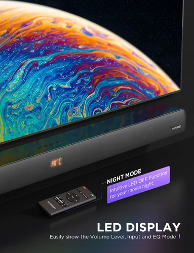 Soundbar Bomaker Odine IV 2.0 100W Bluetooth 5.0 HDMI ARC Czarny HIT ! na Arena.pl