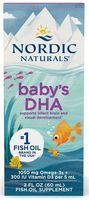 Nordic Naturals Baby's DHA + witamina D3 bezsmakowy krople 60 ml