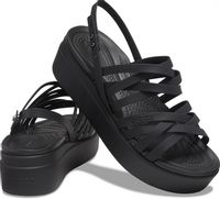 Damskie Sandały Crocs Brooklyn Strappy Lowe 206751 Wedge 37-38