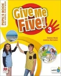 Give Me Five! 3 Pupil's Book + online Student App zdjęcie 1