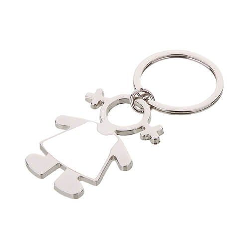 Brelok do kluczy "Girl" do sublimacji na Arena.pl