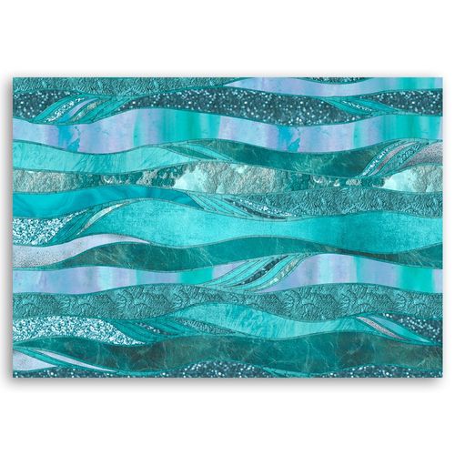 Deco Panel, Fala, abstrakcja 60x40 na Arena.pl