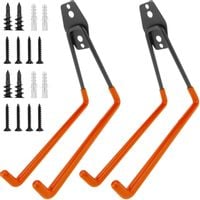 2X UCHWYT WIESZAK HAK ŚCIENNY NA ROWER DRABINY NARZĘDZIA