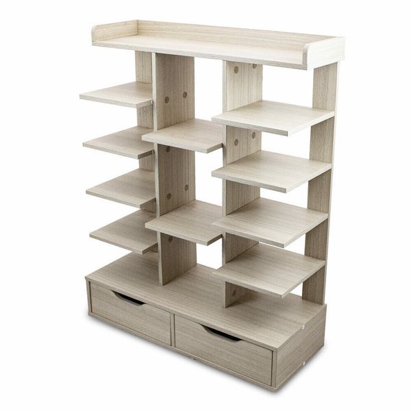 Szafka półka na buty z przegrodami i szufladami zdjęcie 6