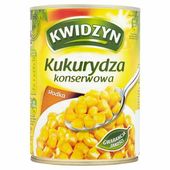 KWIDZYN KUKURYDZA KONSERWOWA 400G
